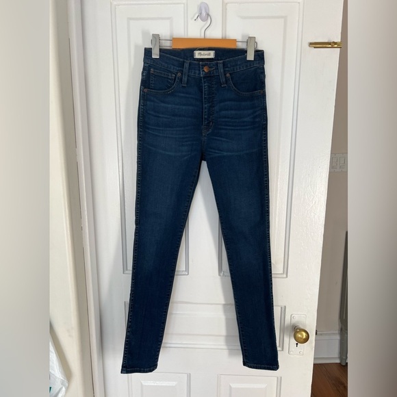Madewell 10 inch high rise skinny - Picture 3 of 6